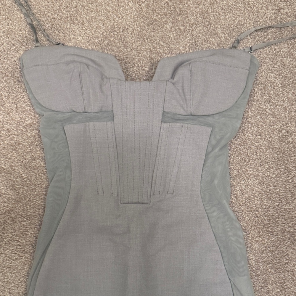 House of CB Gray Midi Dress - Picture 10 of 11